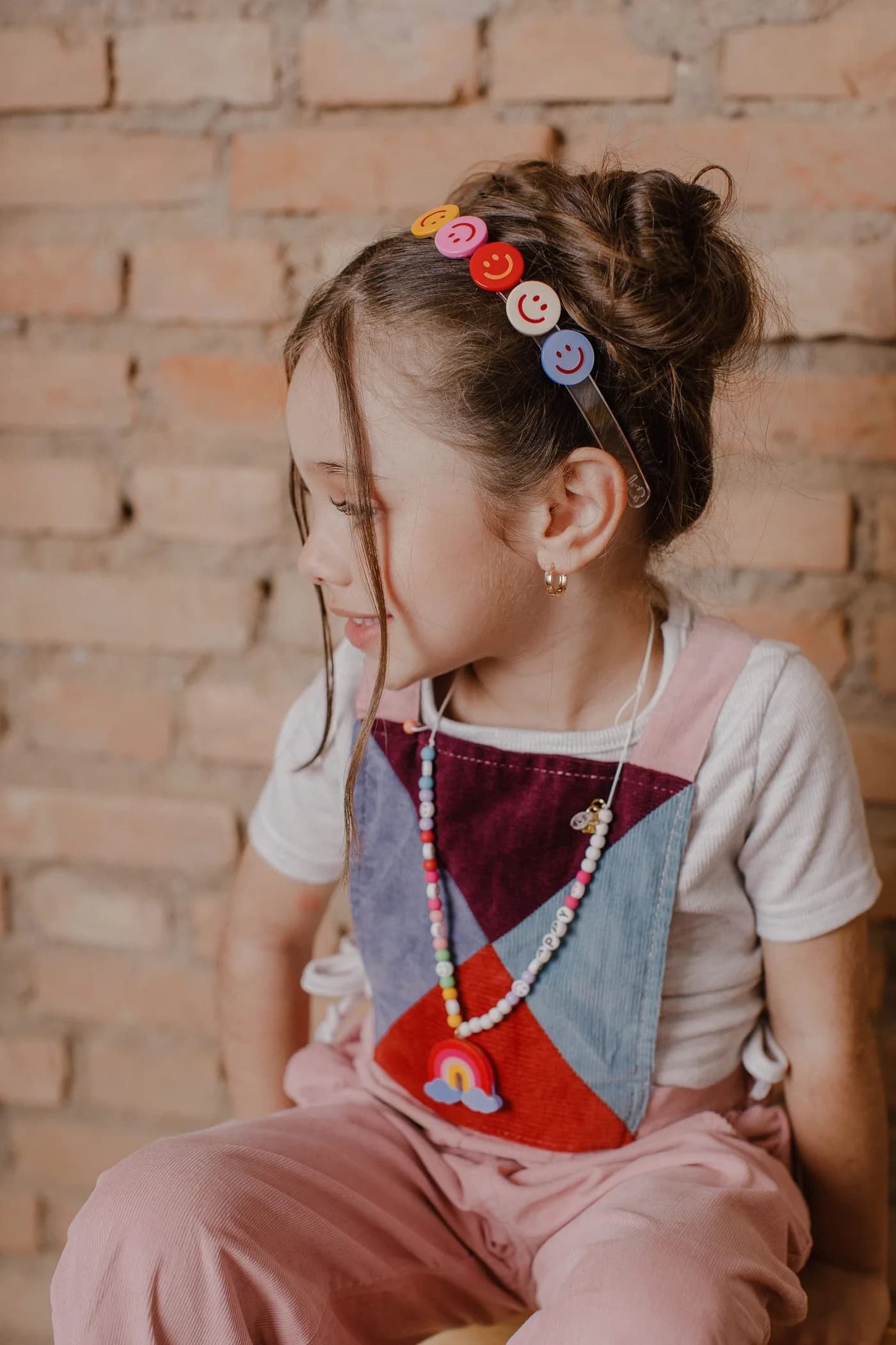 Diadema Caritas Felices de Colores
