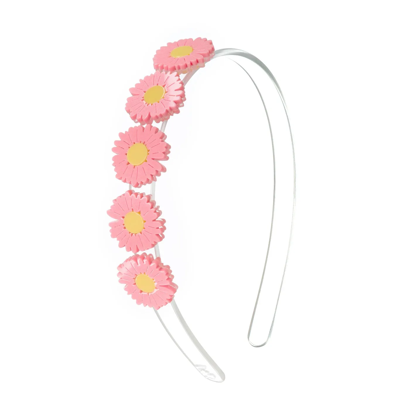 Diadema Margaritas Rosada