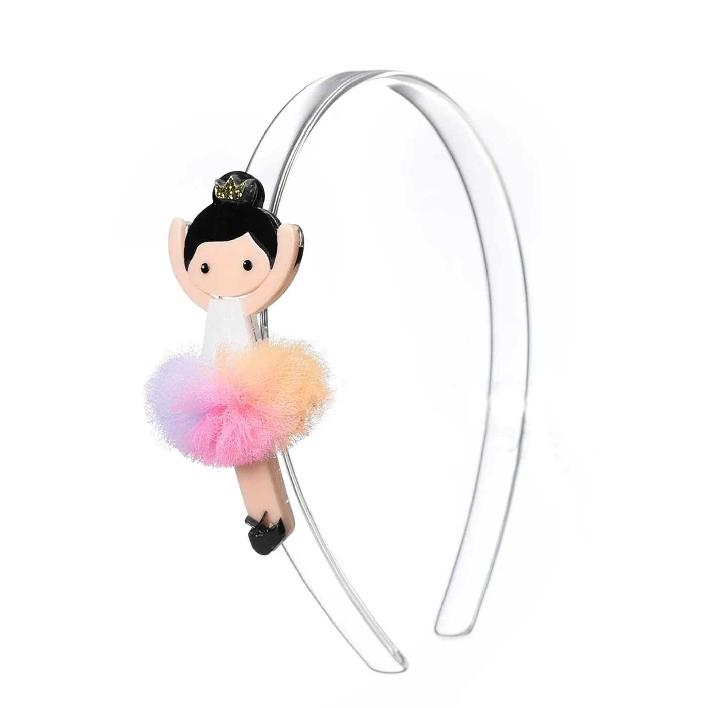 Diadema Bailarina Tutú Arcoíris