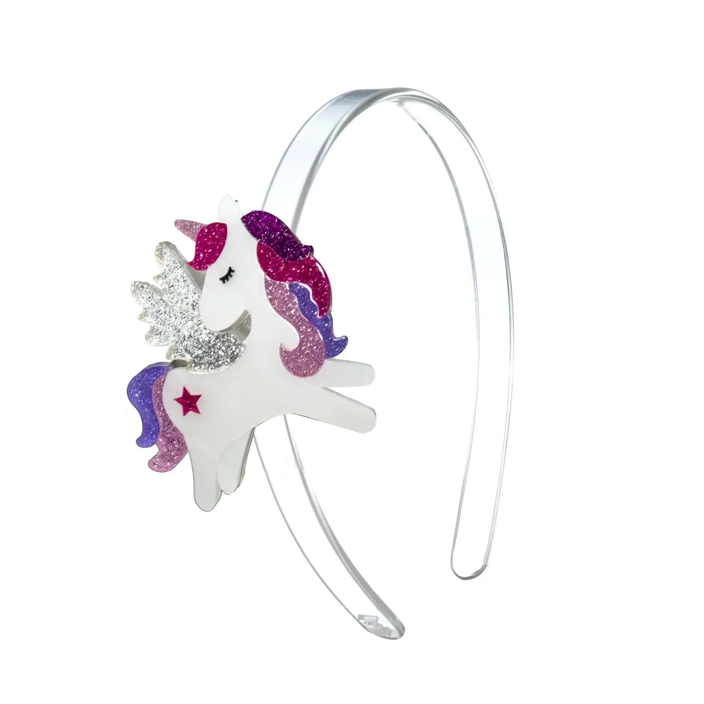 Diadema Unicornio con Brillantina