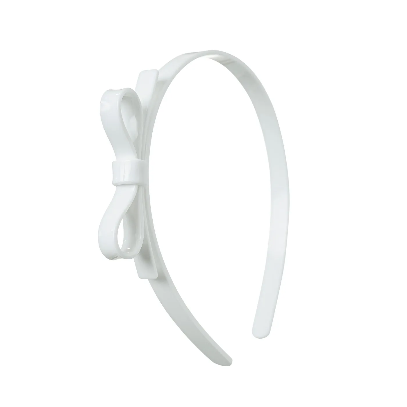 Diadema Lazo Delgado Blanca