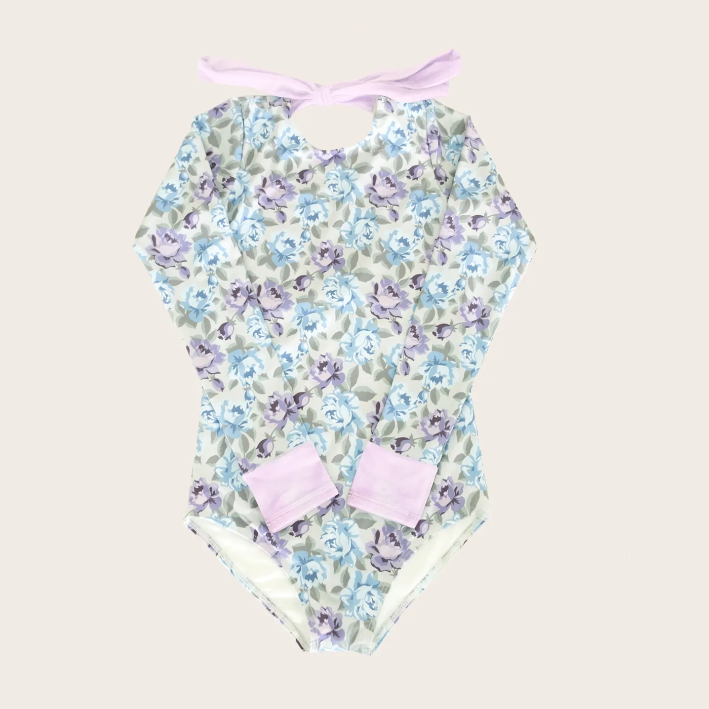 Traje de Baño Entero Manga Larga Floral Cape Cod